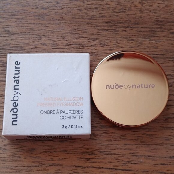 NUDE BY NATURE Natural Illusion Pressed Eyeshadow 02 STONE BNIP 3g/0.11oz. - Picture 2 of 6